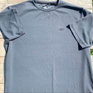 Reebok Charcoal Gray Drifit Shirt Size Small
